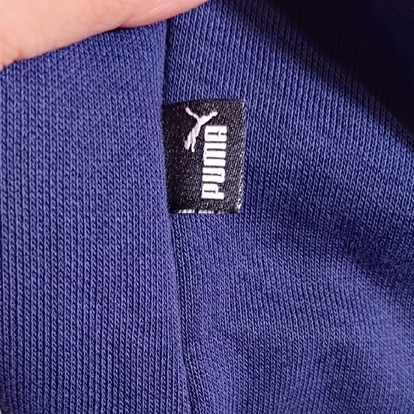 Puma Men's Dark Blue Hoodie Size XXL - Picture 7 of 12